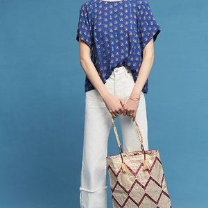 NWT Anthropologie Maeve Milla crop top